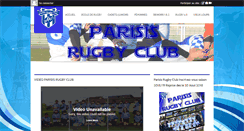 Desktop Screenshot of parisisrugbyclub.com